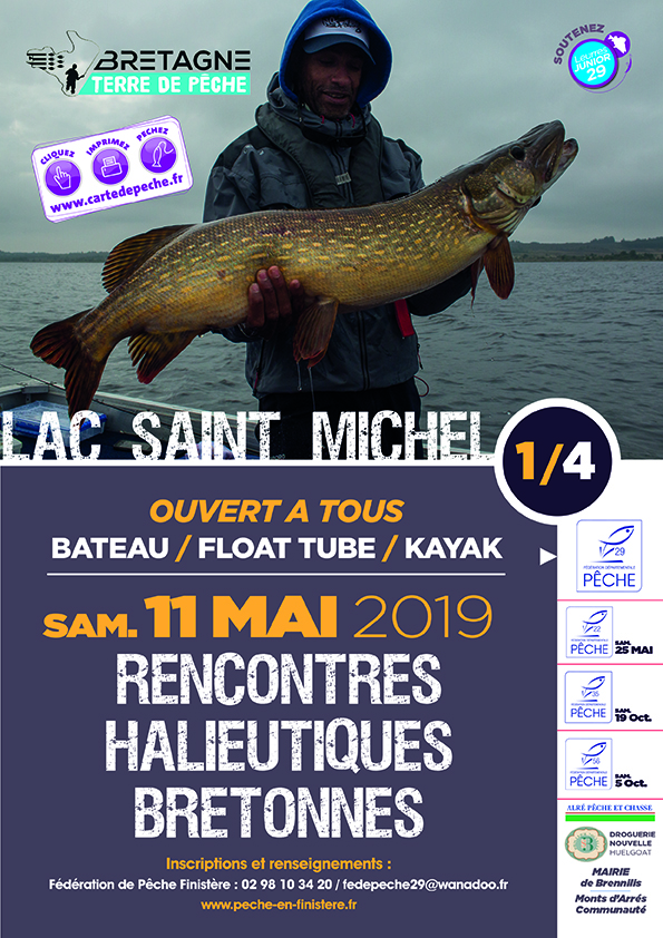 Rencontres halieutiques Bretonnes du lac Saint Michel 2018