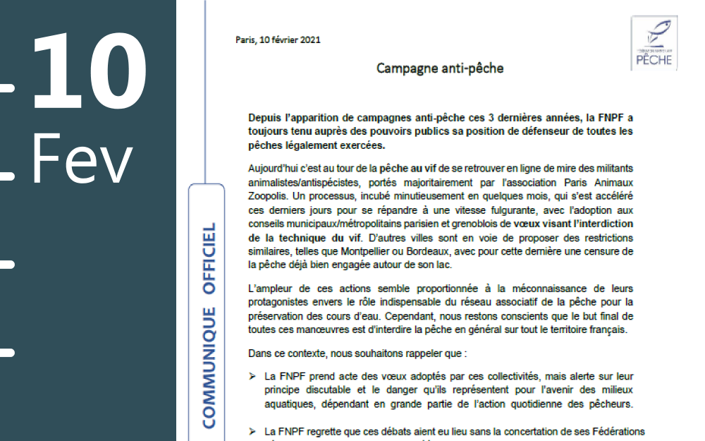 Actu anti peche
