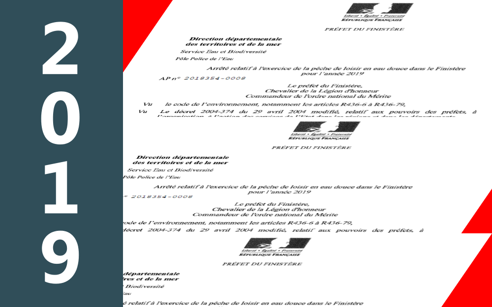 Réglementation 2019