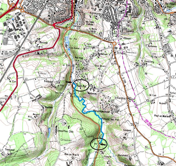 carte parcours